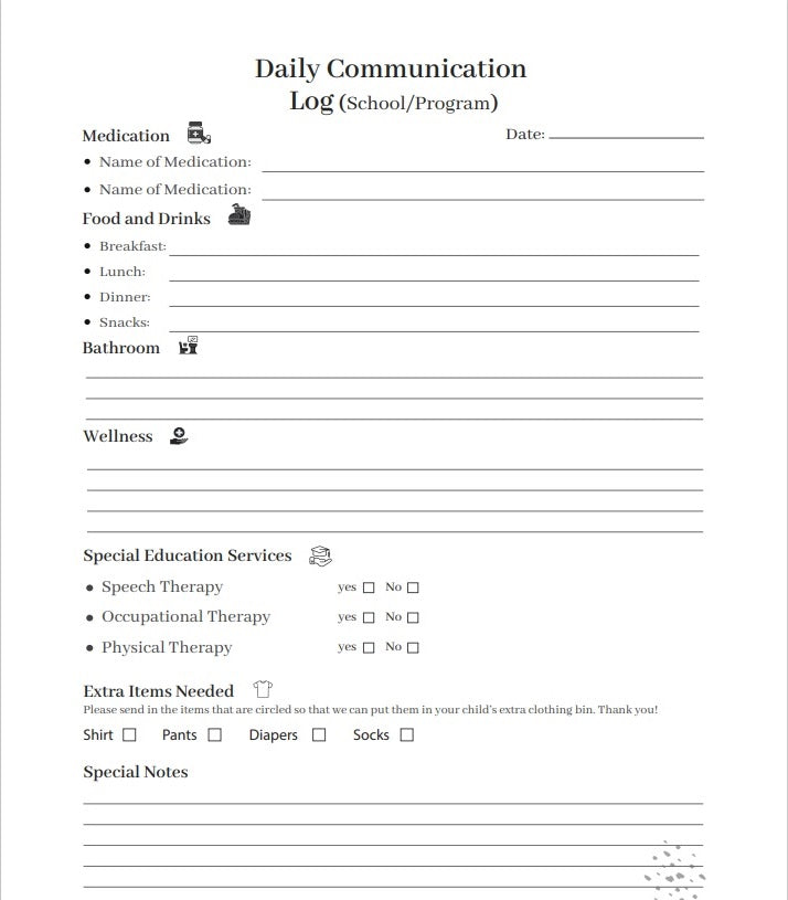 My Special Travel Companion Log & Notebook