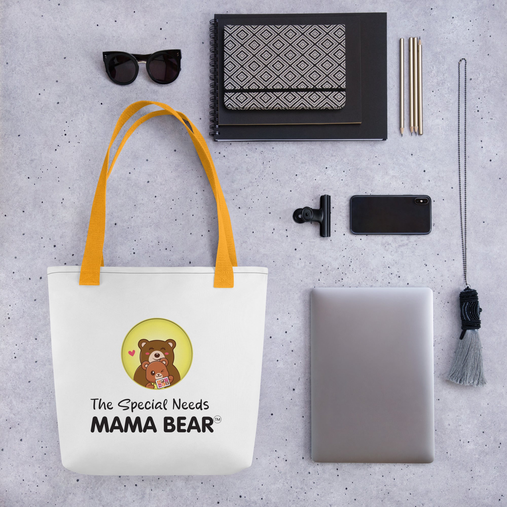 Special Needs Mama Bear Tote Bag | Fun & Durable