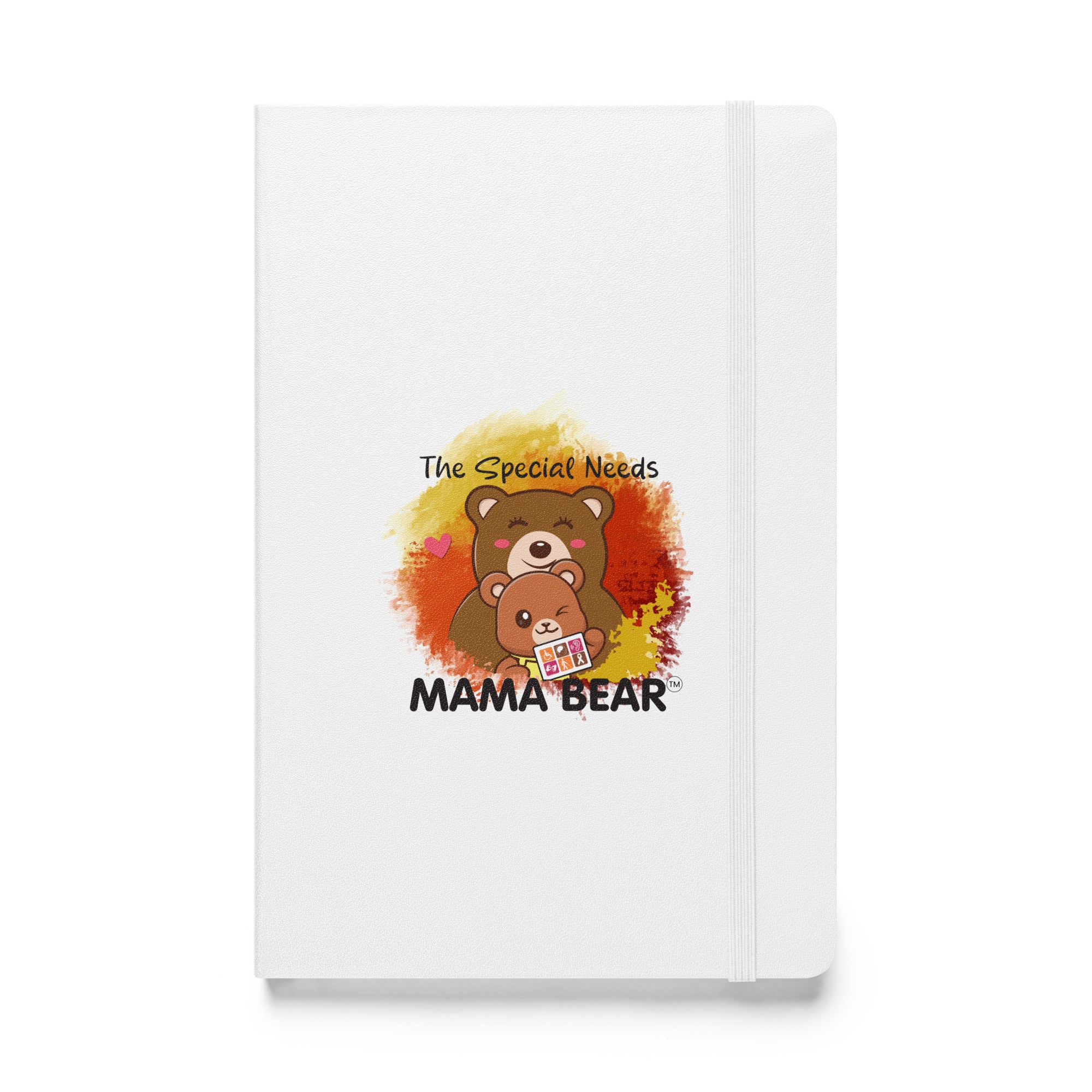 The Special Needs Mama Bear Hardcover Bound Notebook
