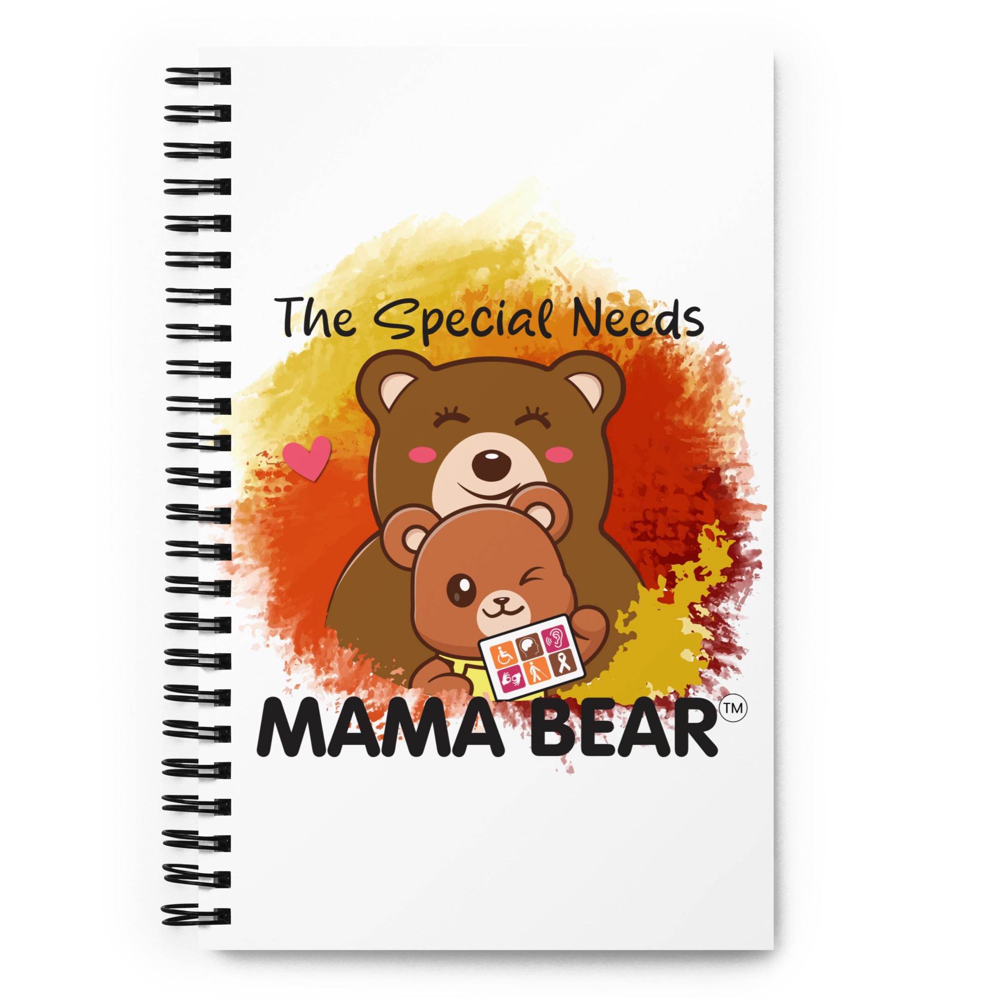 The Special Needs Mama Bear Thoughts & Notes Notebook